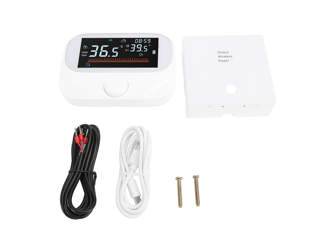 Termostato Inteligente Inalámbrico Programable Con Pantalla Lcd, Ahorro De Energía Y Control De La Temperatura Del Hogar.