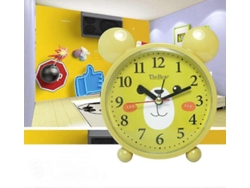 Reloj despertador infantil con diseño de oso de dibujos animados, reloj de mesa para decoración del hogar, estudiantes y niños A906 286 GOKOCO