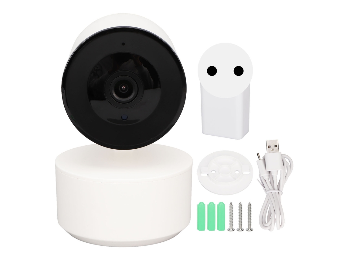 Câmera Inteligente De Segurança Para Casa 1296p Hd Sem Fio Visão Noturna Controle Remoto 100-240v