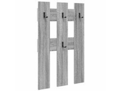 Maison Exclusive - Perchero De Pared Gris Sonoma 65 X 3 X 100 Cm