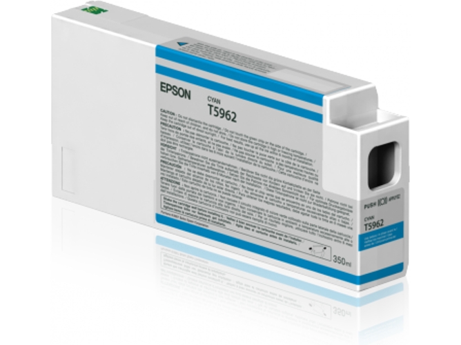 Cartucho de tinta original EPSON, T5962 350 ml , Cian, C13T596200
