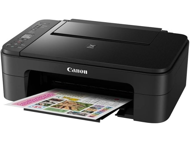 Impresora CANON Pixma TS3150 (Multifunción - Inyección de Tinta - Wi-Fi) — Inyección de tinta | Velocidad hasta 7,7 ppm