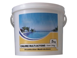 Cloro multifunción lento 250g 5kg chlore multi-actions 250 - NMP