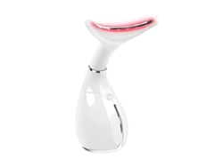 Masajeador facial y de cuello Chennnls St H309, antiarrugas, reafirmante, color blanco
