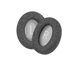 Almohadillas de tela con diseño de notas musicales para auriculares Bose NC700. GIECY (1 par)
