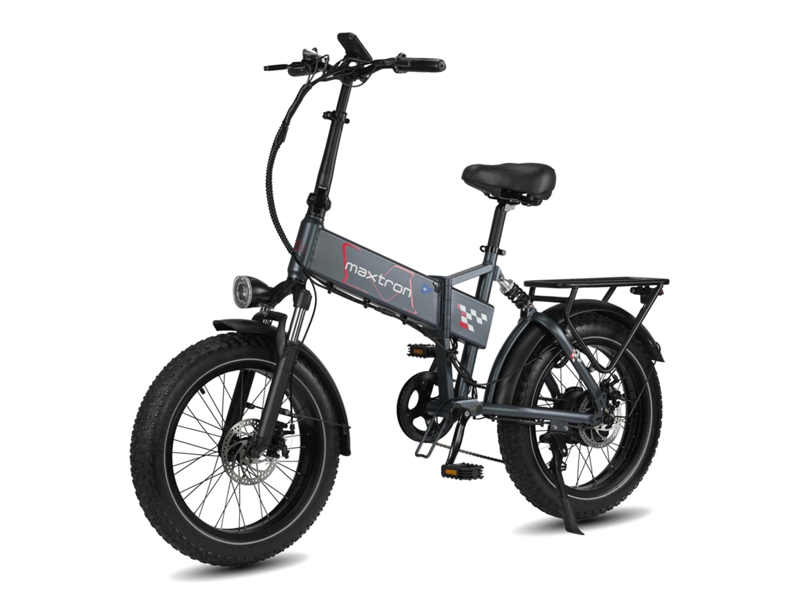 Bicicleta Eléctrica Plegable Maxtron Polaris, Batería De 48 V Y 13 Ah, Doble Suspensión Y Transmisión Shimano De 7 Velocidades.