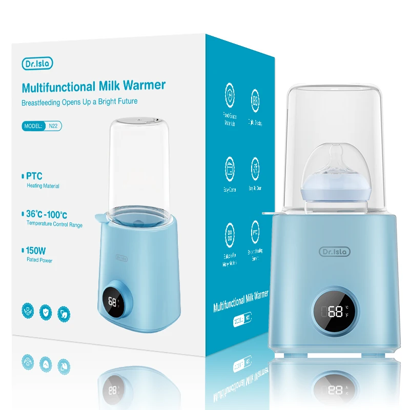 Aquecedor de Mamadeiras Multifuncional (36 100 °c), Esterilizador, Controle Preciso de Temperatura. MDUG (220 V)