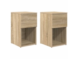 Maison Exclusive - Mueble Cama 2 Pcs Roble Sonoma 29 X 31,5 X 49 Cm