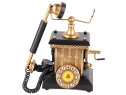 Teléfono De Hierro De Estilo Retro Europeo Para Decoración De Sala De Estar, Dormitorio, Ventana, Hogar