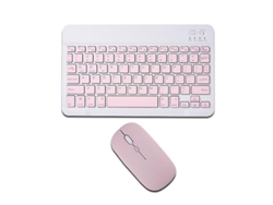 Combo de teclado y ratón para iPad, teclado inalámbrico Bluetooth Ly Ebike