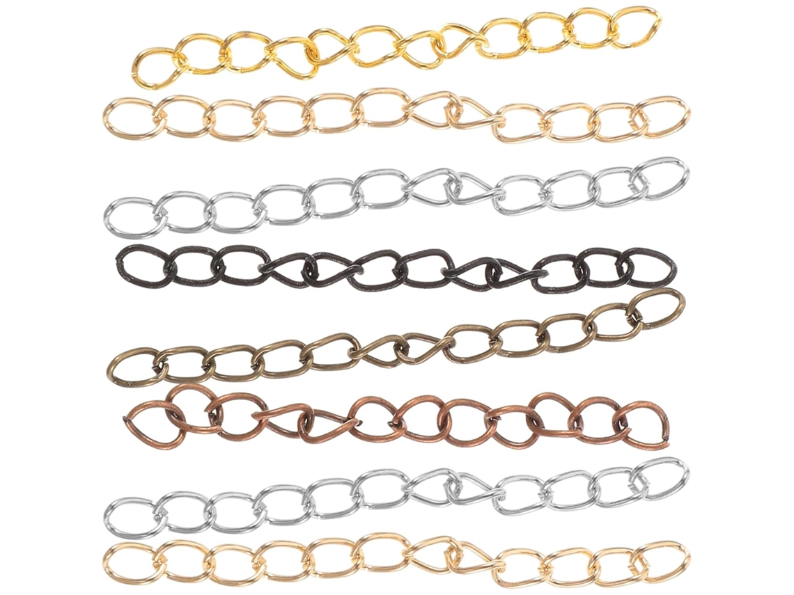 Piezas 300 De Cadenas Extensoras Para Joyería,