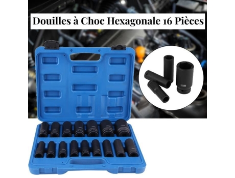 Lia Set 10Mm-32Mm 16 Piezas 1/2 Pulgada -11 Kit de Herramientas de Reparación HURRISE