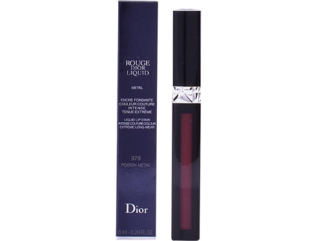 Labial DIOR Rouge Dior Liquid Lipstick 979 Poison Metal
