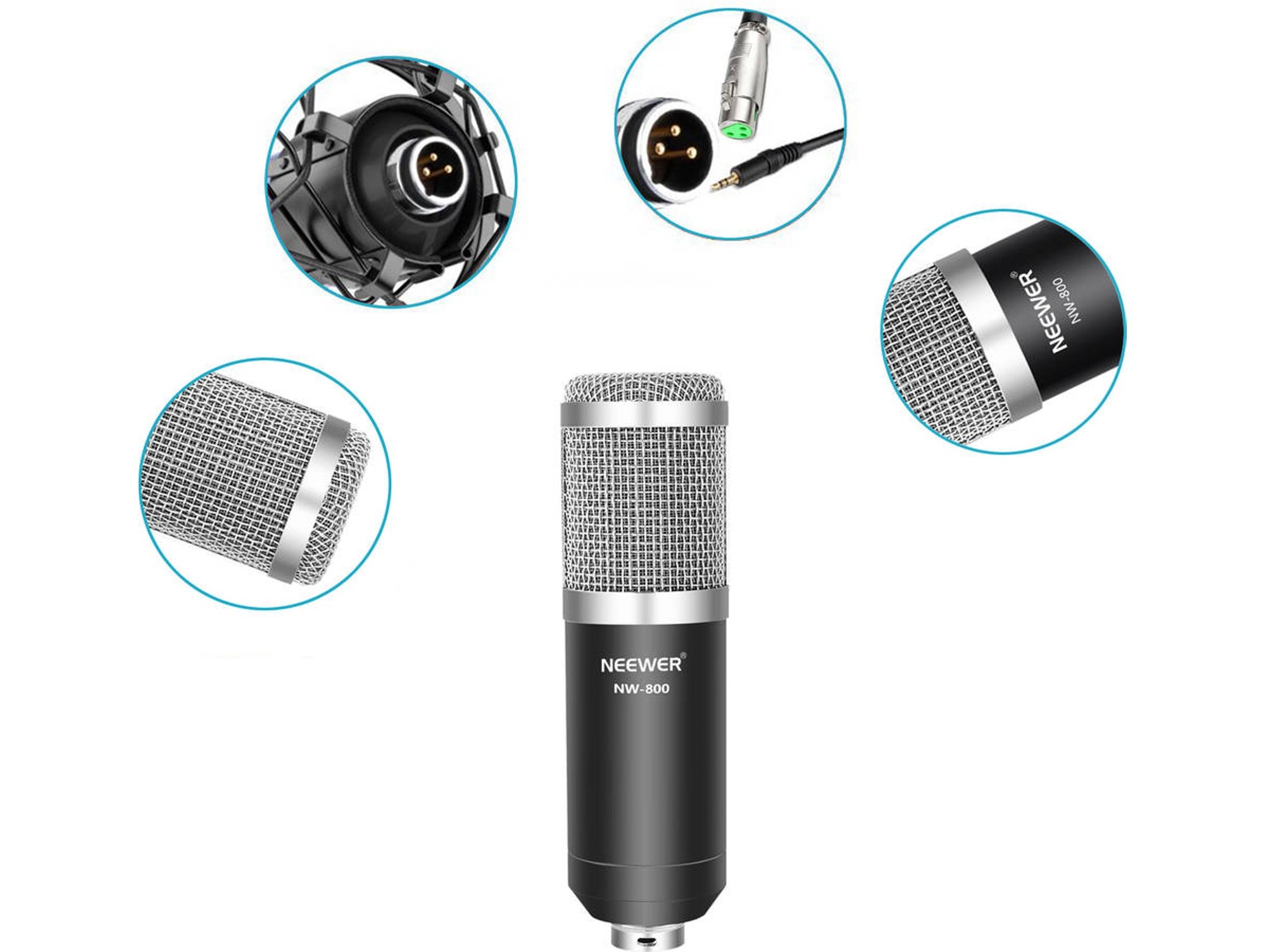 Brazo ajustable Neewer para micrófono - Un soporte para una mejor voz