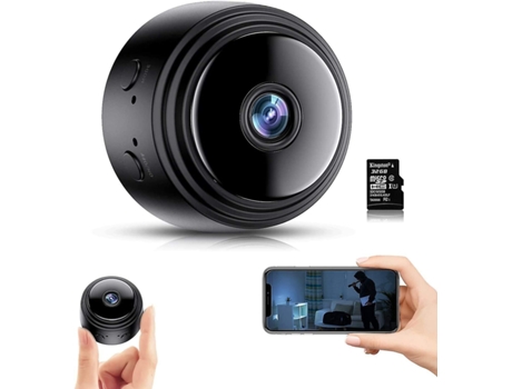 Spy Camera, Full Hd 1080p Hidden Security Camera With Night Vision, Wifi Camera With One 32g Sd Card