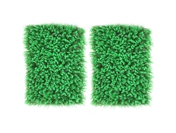 Plantas artificiales, césped artificial, alfombra de suelo, decoración de pared, paisaje de jardín (paquete de 2)