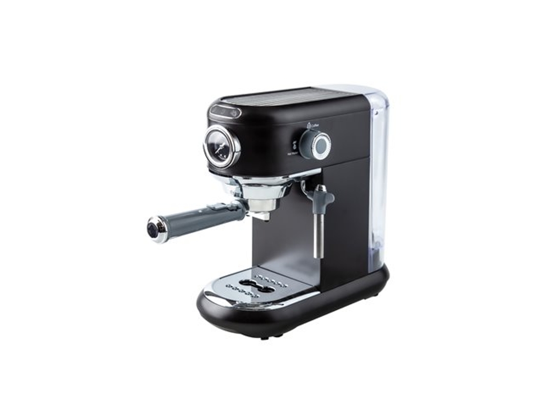 Cafetera Expressa Küken 15 Bar 1 Litro 1500w Negra Kuken Vintage
