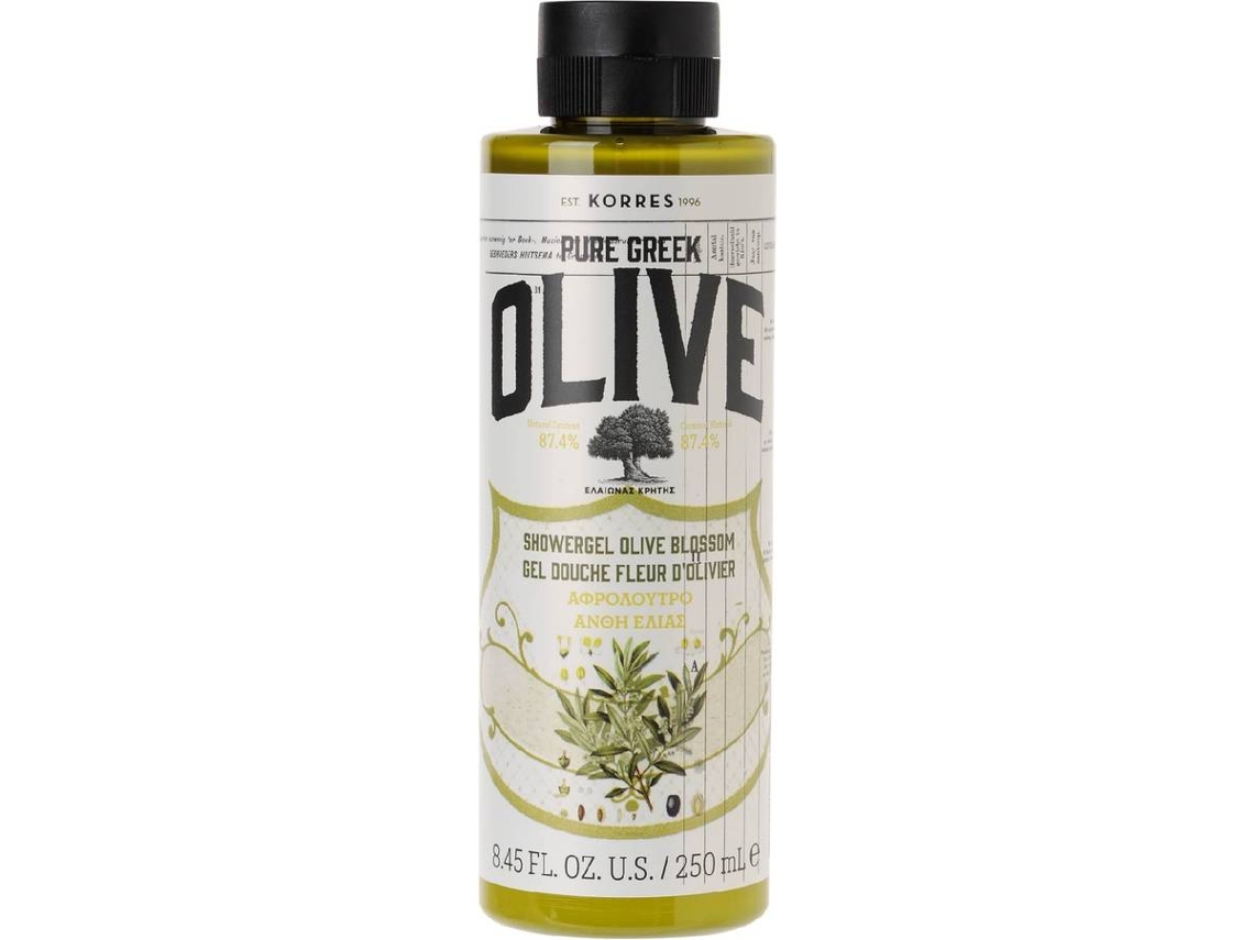 Gel de Baño OLIVE BY KORRES Olive & Olive Blossom (250 ml)