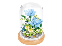 Set De Bloques Para Armar Ramo De Flores Artificiales Juguete Diy Decoración Hogar Regalo San Valentín