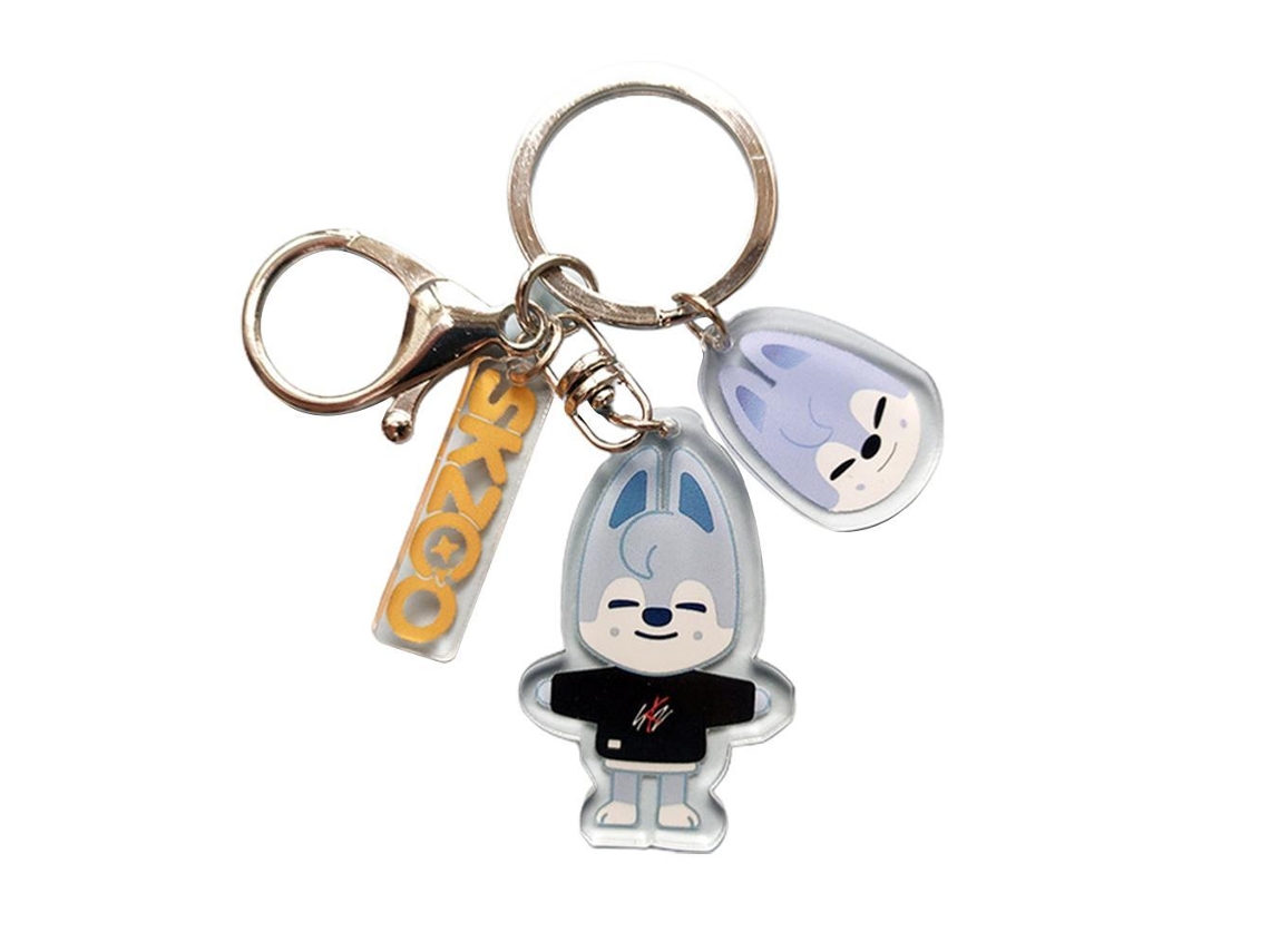 Llavero Acrílico Con Doble Estampado De Dibujos Animados Para Mochilas, Llaves Y Teléfonos Móviles - Regalo Para Fans