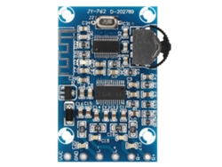 Módulo amplificador digital 15W x 15W Bluetooth 5.0 estéreo, ajuste de volume, acessório de áudio para o lar | S/MARCA