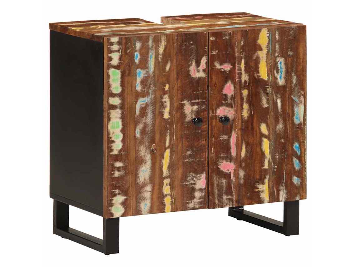 Mueble de lavabo VIDAXL madera reciclada madera ingeniería (62x33x58cm)