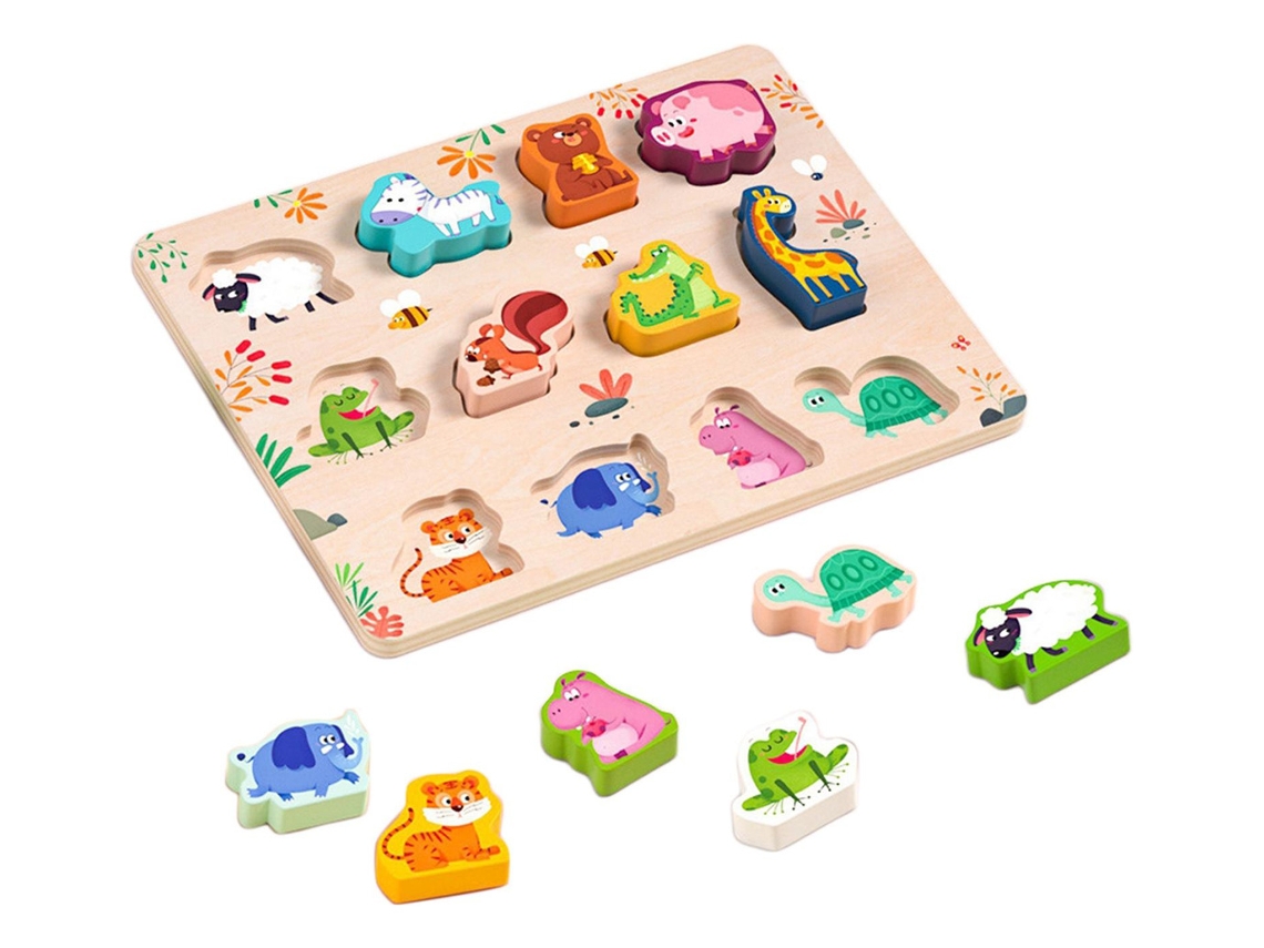 Juego de mesa de rompecabezas de animales Slowmoose