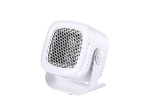 Calefactor Eléctrico TRUMSHOP para Uso Doméstico Portátil Blanco