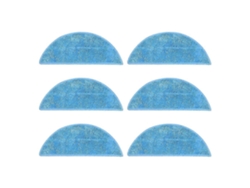 Mop Cloths For Ilife A30 Pro Vacuum Cleaner Replacement Parts Washable Cleaning Mop Pad Microfiber Mop 6pcs