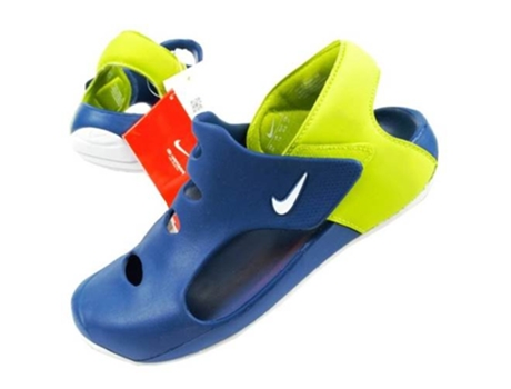 Sandalias NIKE Sunray Protect Fibras Sintéticas (19.5 - Amarillo)