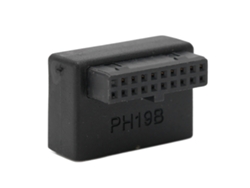 Adaptador De Panel Frontal Usb 3.0 De 19 Pines A 20 Pines Con Conector Vertical De 90° Para Placa Base De Pc