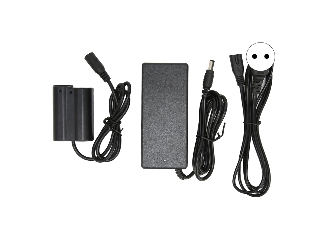 Adaptador de corriente con conector CC para cámaras Nikon