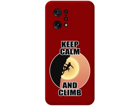 Carcasa para Oppo Find X5 5G TUMUNDOSMARTPHONE Silicona Líquida Dibujos Rojo