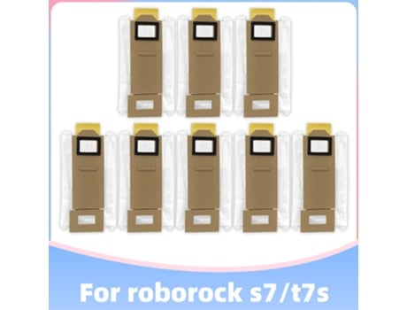 Reemplazo de bolsa de polvo de 1,8 litros para Xiaomi Roborock S7/T7S Plus, repuestos de aspiradora, accesorios de Robot con base de vacío automáti...