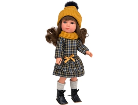 Muñeco ARIAS Elegance 36 cm Carlota Urban (Edad Mínima: 3 Años - 24,5 x 15 x 40,5 cm)
