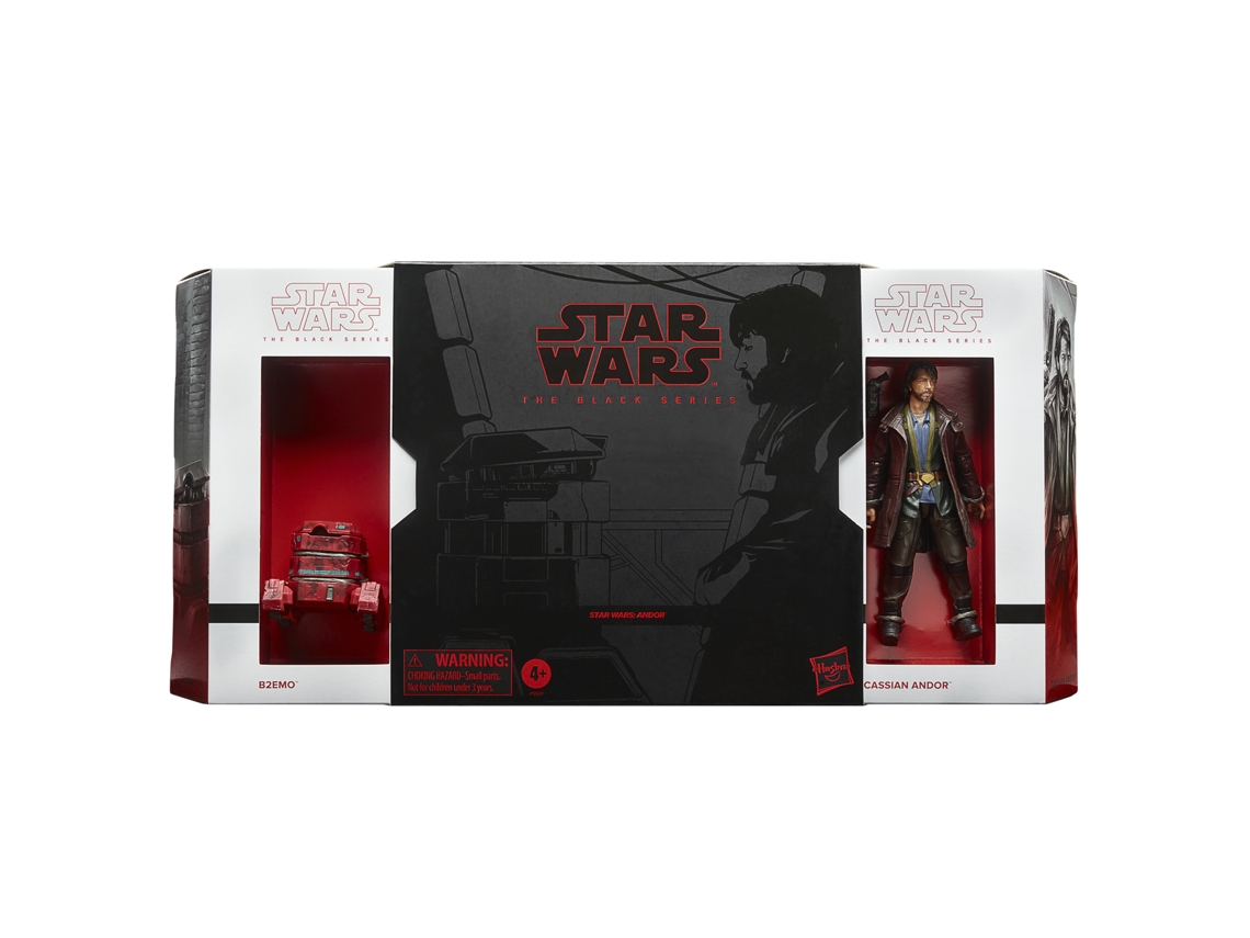 Figura de Acción STAR WARS La Serie Negra Cassian Andor & B2Emo (10,32x22,86x12,86)