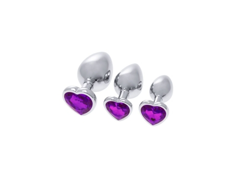 Plug Anal S PLEASURES Plateado Lila