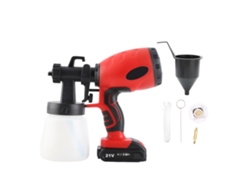 Pistola de pintura eléctrica inalámbrica de 100-240 V para uso doméstico.