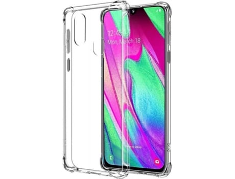 Carcasa Samsung Galaxy A40 TUMUNDOSMARTPHONE Tpu Anti-Shock Transparente