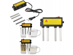 Analizador de agua con electrolizador – 4 electrodos | Acero y aluminio | Análisis de contaminantes
