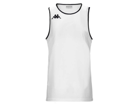 Camiseta sin Mangas de Hombre KAPPA Danco Blanco (XL)