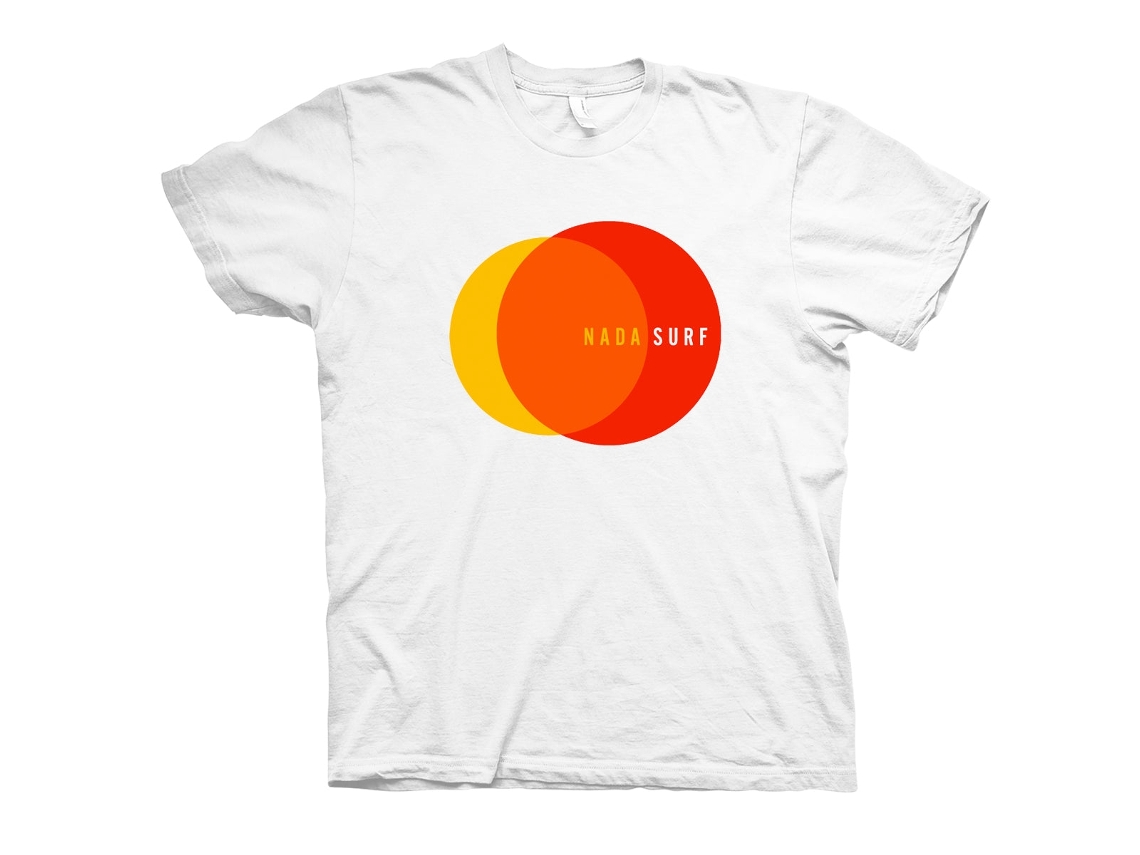 Camiseta unisex para adultos Nada Surf 2 Circles ROCKINSTONE, superventas. Talla: L