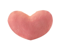 2026-cojín De Peluche Corazón/estrella Almohada Decorativa Regalo Juguete Suave Para Niños Rosa
