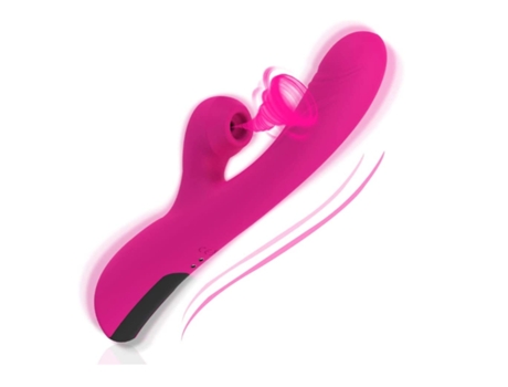 Vibrador tipo bala para estimulación precisa del clítoris 10 modos de vibración Estimulador del punto G resistente al aguaRojo BISBISOUS