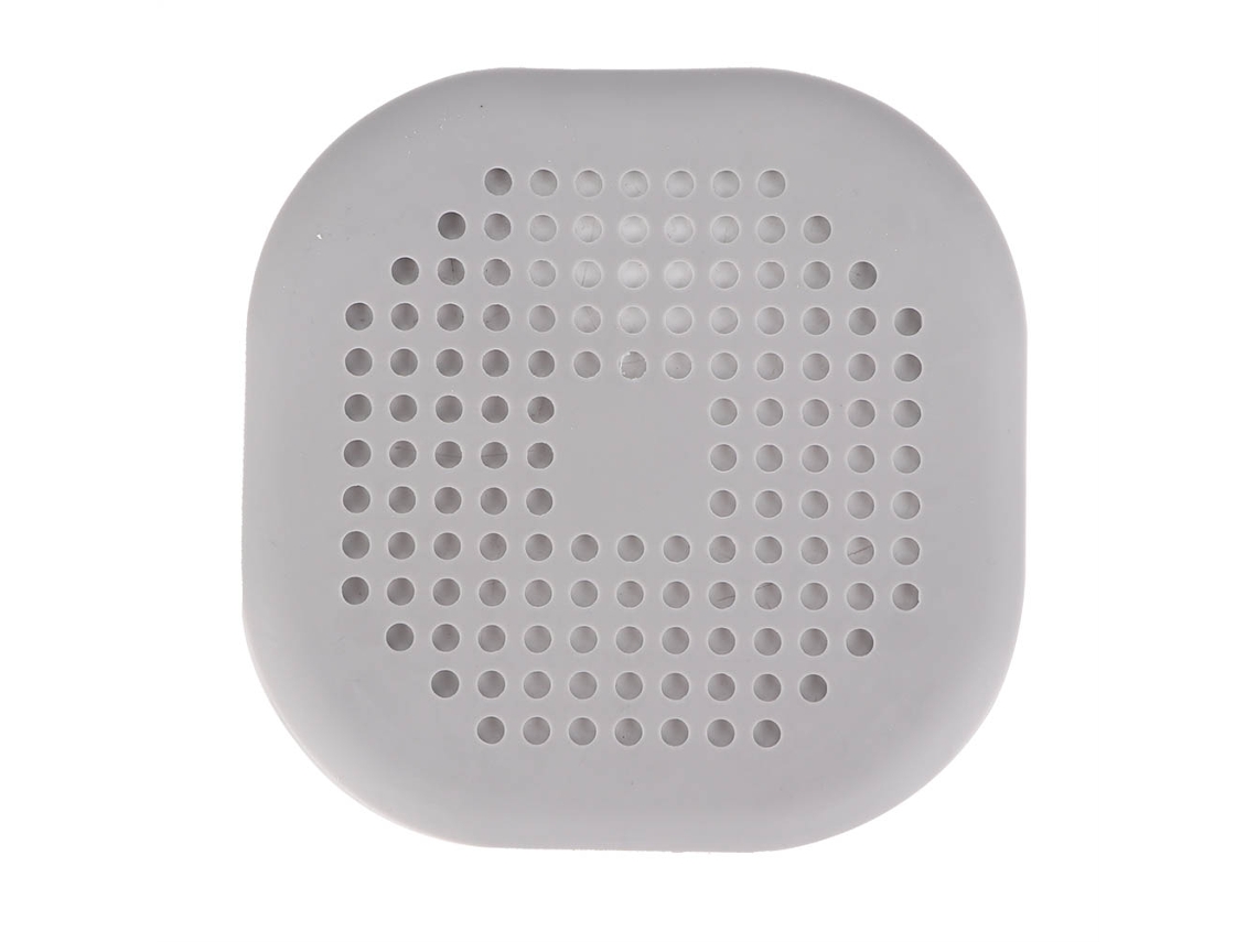 Filtro de drenaje de plástico para el hogar, baño, cocina, suelo, gris