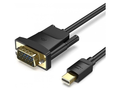 Cable Conversor VENTION Hfdbf/ Mini Displayport Macho Vga Hembra/ 1M/ Negro