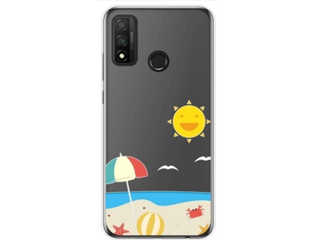 Carcasa Huawei P Smart 2020 TUMUNDOSMARTPHONE Dibujos Transparente Multicolor