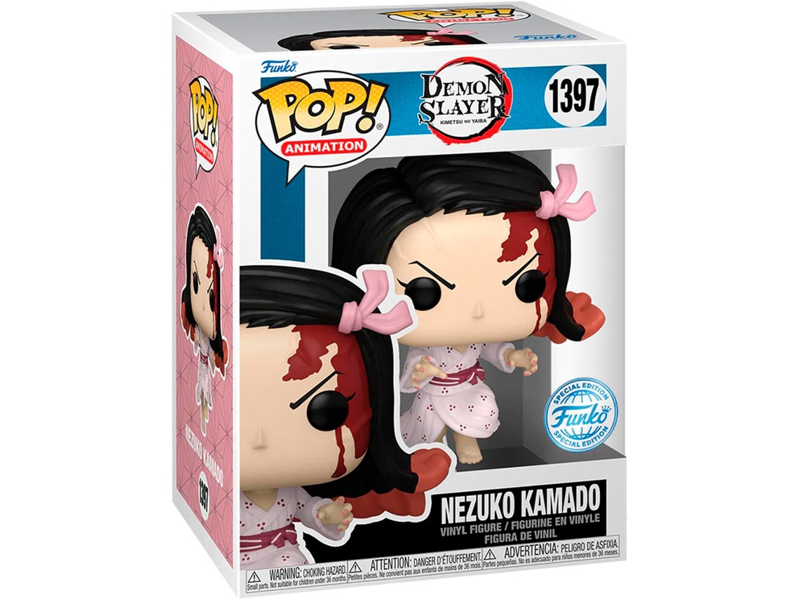 Figura Pop B.active exclusiva de Demon Slayer Kimetsu No Yaiba Nezuko Kamado