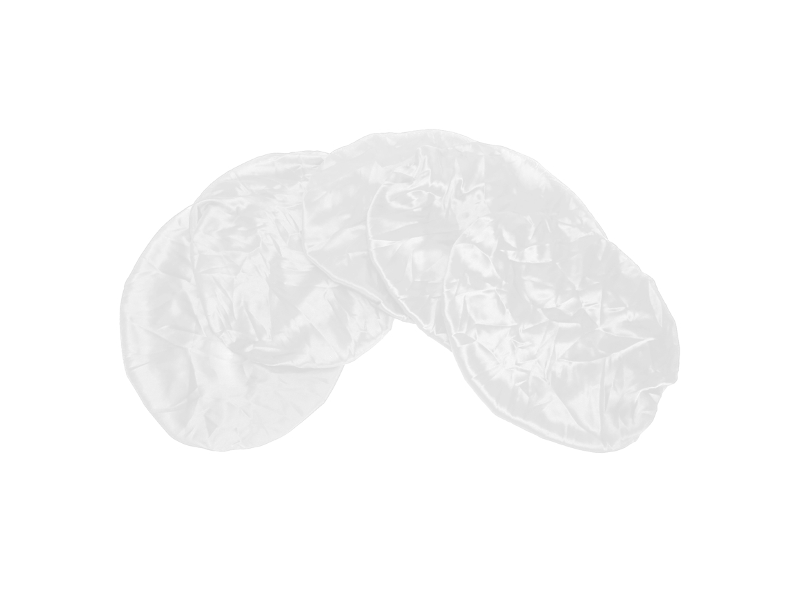5pcs Gorros De Ducha Impermeables Para Salón Y Protección En El Baño, Material De Seda Suave Y Cómodo
