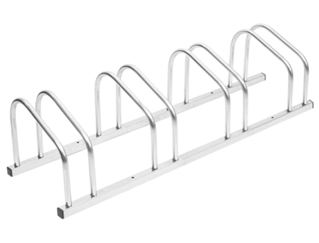 Bicicletero para 4 bicicletas VIDAXL acero galvanizado
